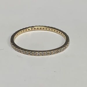 10k Diamond eternity ring